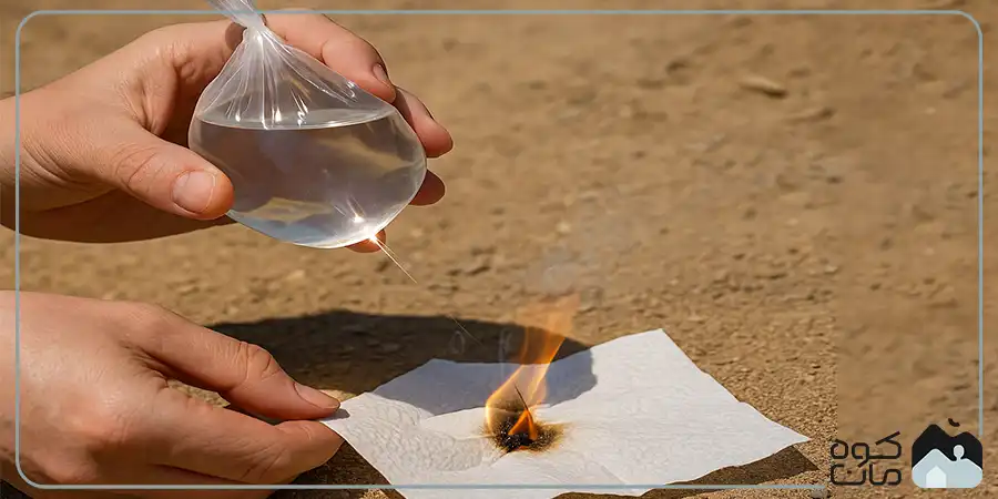 8 روش آتش درست کردن در طبیعت، با تجهیزات و بدون آن چگونه با اب و دستمال کاغذی اتش درست کنیم؟