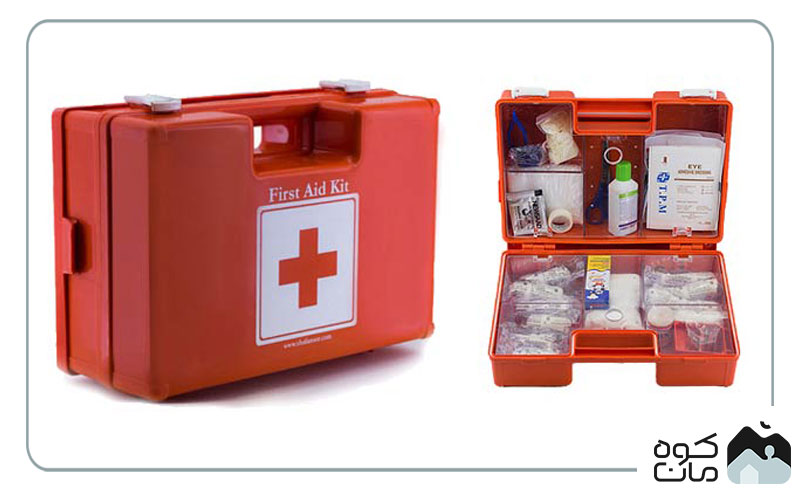 First aid kit for climbing