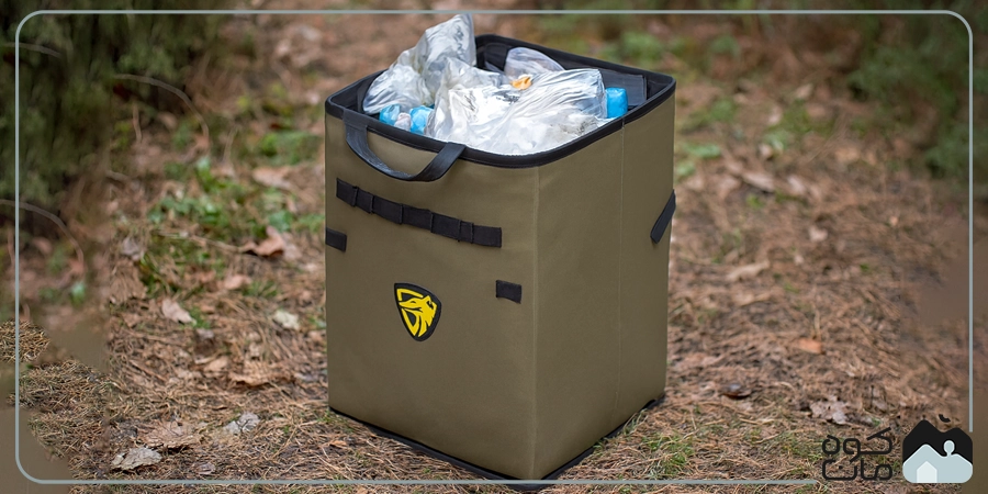 سطل زباله سفری کایوت مدل تاشو سطل زباله سفری کایوت مدل تاشو