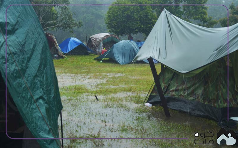 Camping in rainy weather has some tips that you should follow