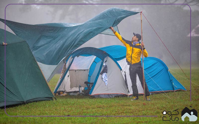 Tips and tricks for camping in the rain