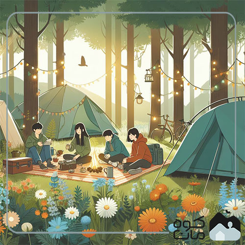 The benefits of spring camping