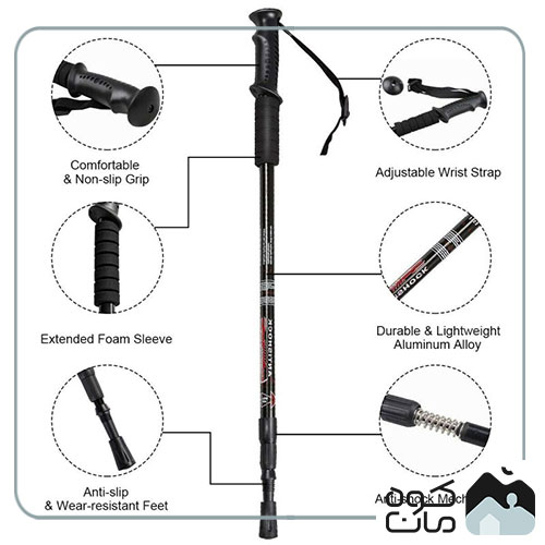 Antishock brand climbing cane