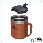 ماگ سفری 0.35 لیتری استنلی دسته دار - Image 4