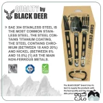 ست قاشق چنگال و کارد بلک دیر BLACK DEER
