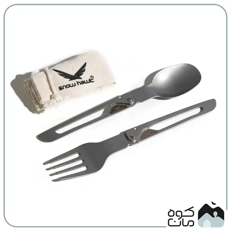 Snowhawk spoon and fork set code SN-C6133 5 ست قاشق و چنگال اسنوهاک کد SN-C6133