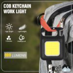 چراغ تاکتیکال کمپینگ مدل COB Rechargeable Keychain Light