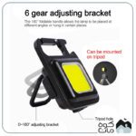 چراغ تاکتیکال کمپینگ مدل COB Rechargeable Keychain Light