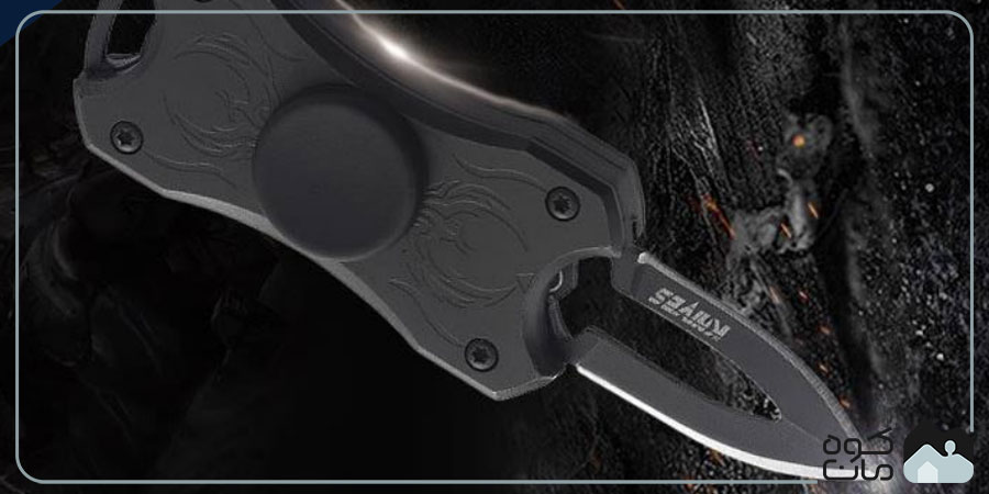 چاقو کشویی سفری نایف طرح اسپینر کد CM008