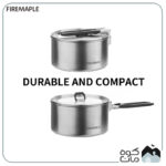 قابلمه استیل فایرمپل مدل ANTARCTI POTقابلمه استیل فایرمپل مدل ANTARCTI POT 800ML 800ML