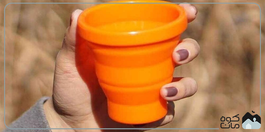 لیوان سیلیکونی تاشو فایرمپل مدل FMP-319