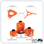 سه پایه نگهدارنده کپسول فایرمپل مدل FMS 710