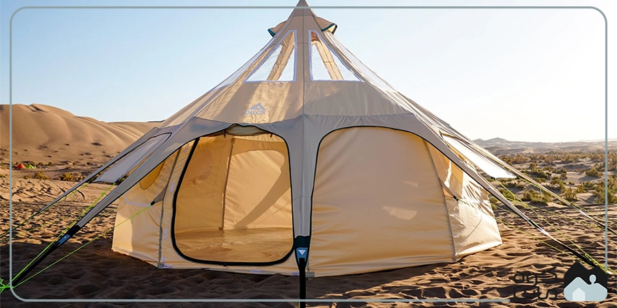 چادر گلمپینگ 10 نفره دیلور مدل جهان بین