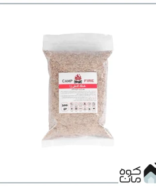 8 روش آتش درست کردن در طبیعت، با تجهیزات و بدون آن خاک آتشزا کمپ فایر حجم 300 گرمی کد CF04