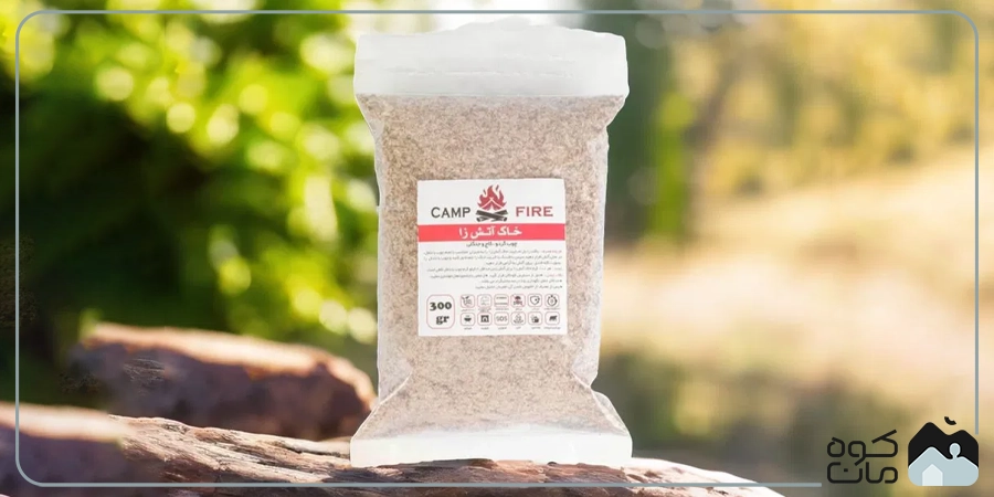 خاک آتشزا کمپ فایر حجم 300 گرمی کد CF04 خاک آتشزا کمپ فایر حجم 300 گرمی کد CF04