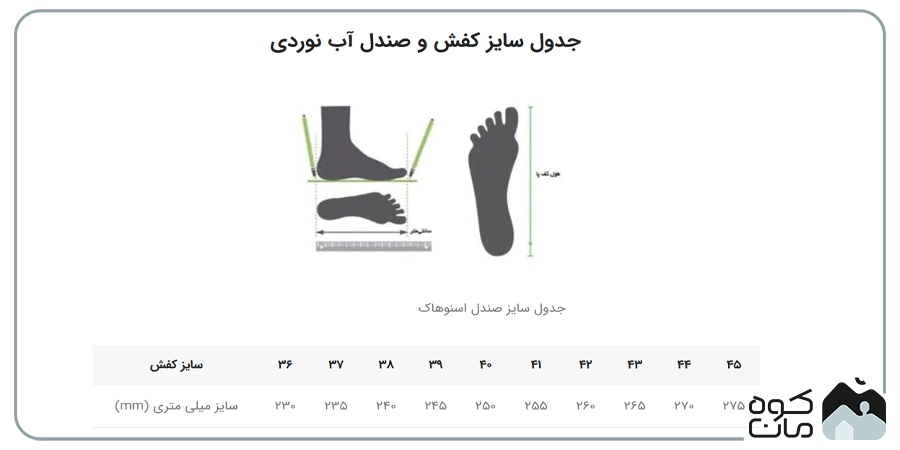 صندل جلو باز مردانه اسنوهاک مدل EAGLE کد SN-S1267M
