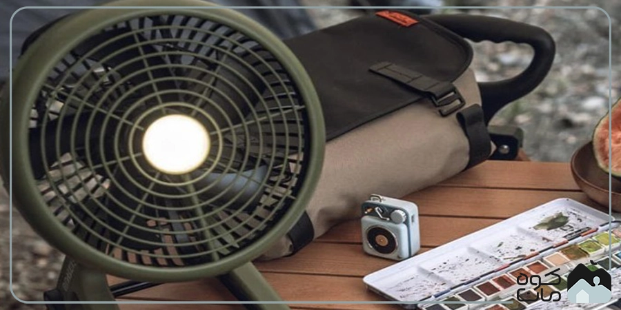 پنکه شارژی سانری مدل Light Fan پنکه شارژی سانری مدل Light Fan