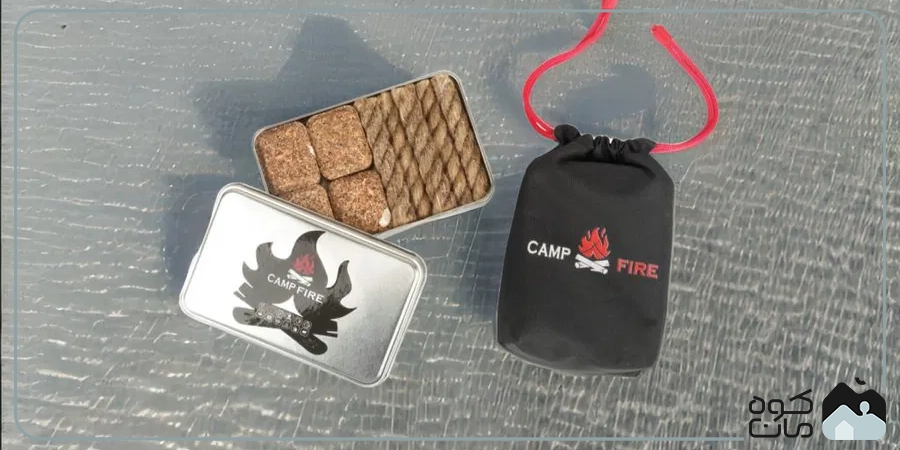 ست ابزار آتش‌ زا کمپ فایر مدل کامپکت کد CF01