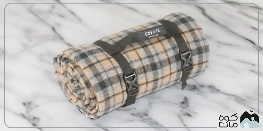 پتو مسافرتی کایوت مدل تدی