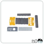 منقل سفری لایف کمپ مدل جیپ سایز S