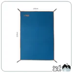 زیرانداز چادر کله گاوی مدل PEKYNEW K2001