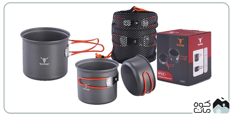 ست ظروف یک نفره کله گاوی مدل PEKYNEW SPICE 1