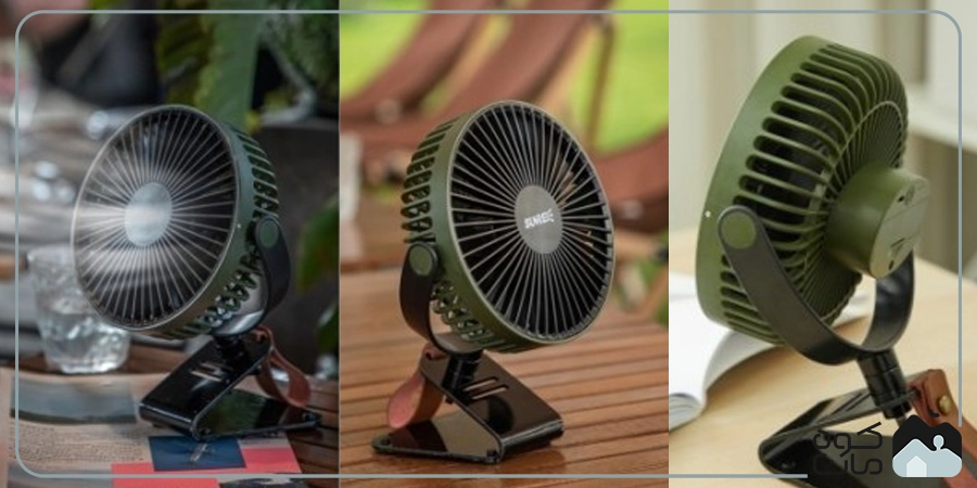 پنکه شارژی سانری مدل Light Fan Mini