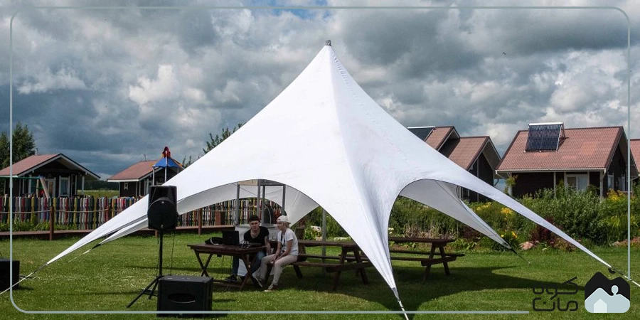 جنس پارچه در انتخاب سایه بان کمپینگ