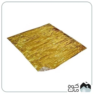 پتو نجات دو رو مدل EMERGENCY BLANKET سایز 160*210 سانتی متر