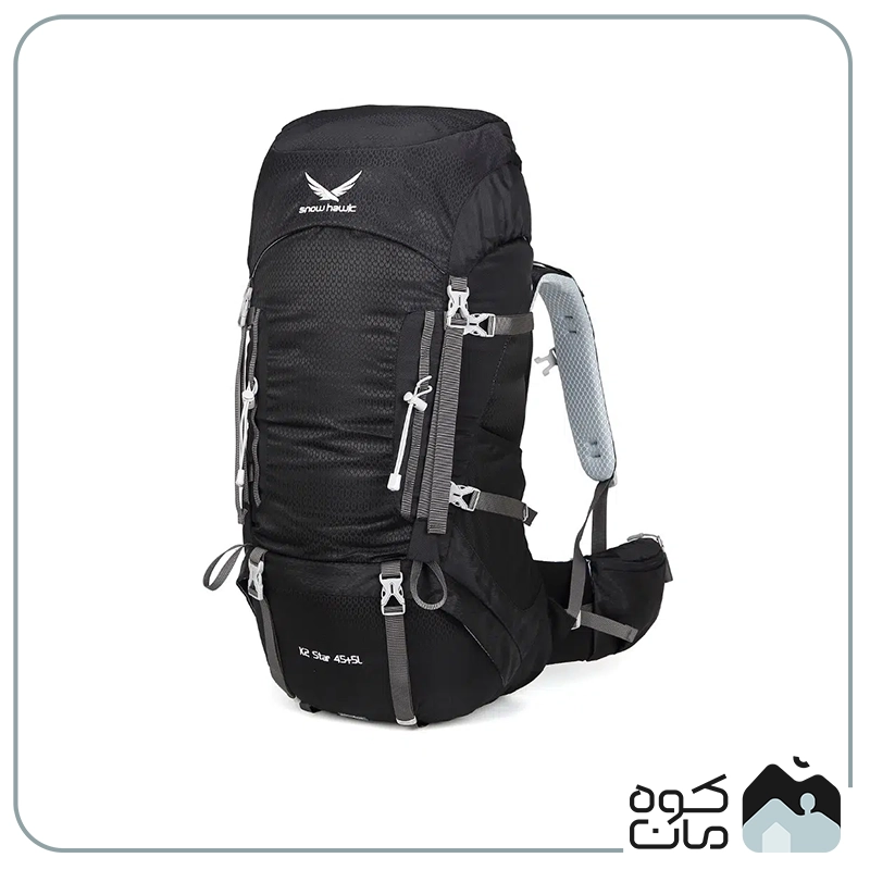 Snowhawk K2 STAR 5+45 Liter Backpack, Code SN-B3128 10 کوله پشتی 5+45 لیتری اسنوهاک مدل K2 STAR کد SN-B3128