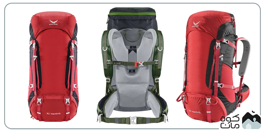 کوله پشتی 5+45 لیتری اسنوهاک مدل K2 STAR کد SN-B3128 کوله پشتی 5+45 لیتری اسنوهاک مدل K2 STAR کد SN-B3128