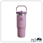 تراول ماگ نی دار استنلی مدل FLIP STRAW TUMBLER حجم 880 میلی لیتر