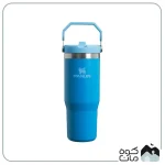 تراول ماگ نی دار استنلی مدل FLIP STRAW TUMBLER حجم 880 میلی لیتر