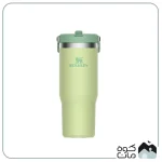 تراول ماگ نی دار استنلی مدل FLIP STRAW TUMBLER حجم 880 میلی لیتر