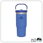 تراول ماگ نی دار استنلی مدل FLIP STRAW TUMBLER حجم 880 میلی لیتر