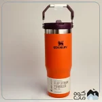 تراول ماگ نی دار استنلی مدل FLIP STRAW TUMBLER حجم 880 میلی لیتر