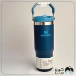 تراول ماگ نی دار استنلی مدل FLIP STRAW TUMBLER حجم 880 میلی لیتر