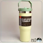 تراول ماگ نی دار استنلی مدل FLIP STRAW TUMBLER حجم 880 میلی لیتر