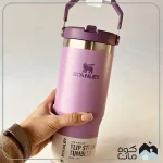 تراول ماگ نی دار استنلی مدل FLIP STRAW TUMBLER حجم 880 میلی لیتر