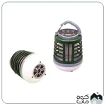 چراغ چادر و حشره کش اسپیکر دار شارژی مدل W881