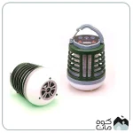 چراغ چادر و حشره کش اسپیکر دار شارژی مدل W881
