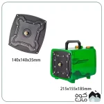 مبدل کپسول استوانه ای بی آر اس مدل BRS-Q5