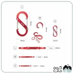 کارابین کوهنوردی نیچرهایک مدل S-Type Aluminium Alloy Dual Hook