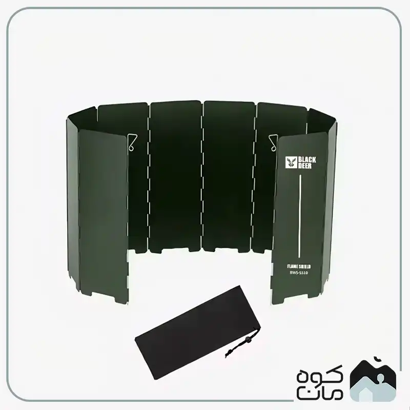 Black Deer Camping Stove Windshield Code BCWS-5510 14 بادگیر اجاق کمپینگ بلک دیر کد BCWS-5510