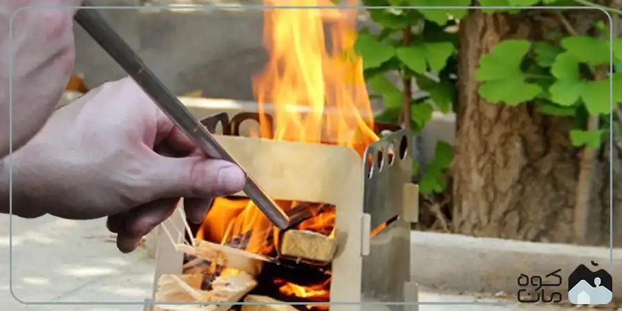 نی دمنده آتش مدل آنتی طول 48 سانتی متر