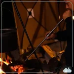 نی دمنده آتش مدل آنتی طول 48 سانتی متر