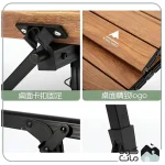 میز آلومنیومی کینگ هایک مدل HK011