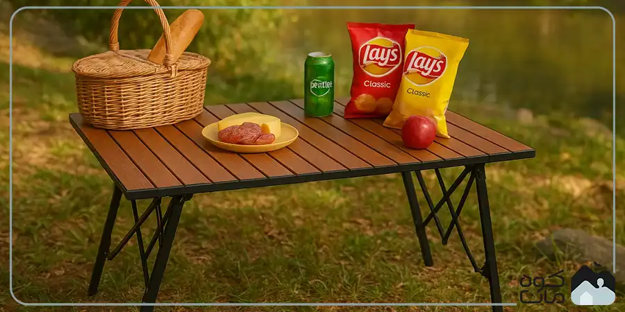 میز آلومنیومی کینگ هایک مدل HK011