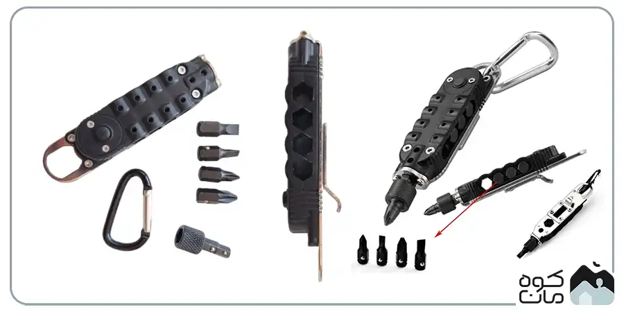 پیچ گوشتی چندکاره سفری کد A30 پیچ گوشتی چندکاره سفری کد A30