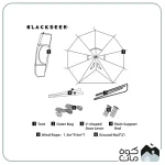 چادر 4 نفره بلك دير مدل ١١٣٧